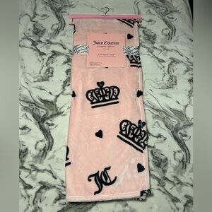 Juicy Couture throw blanket